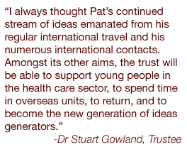 Dr Stuart Gowland, Quote