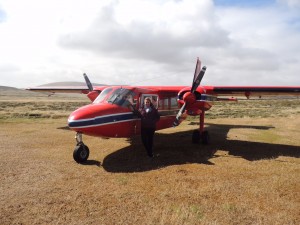 Every Tuesday on the Falkland's, a GP is flown to a few of the settlements to see patients. Rebecca joined the service to West Falkland. 