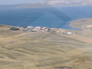 A settlement on West Falkland.