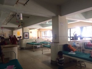 A Medical Observation Ward in Kanti Children's Hospital.
